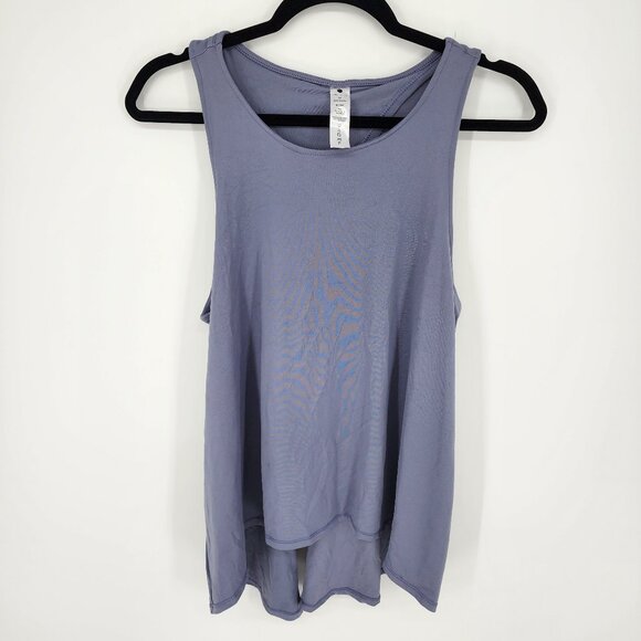 3/$25 155. Yogalicious Tank Top M Sleeveless Workout Gray Racerback Open Back - Picture 4 of 11